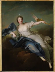 Portrait de Marie-Anne de Mailly-Nesle (1717-44), marquise de La Tournelle en Éos, après 1740